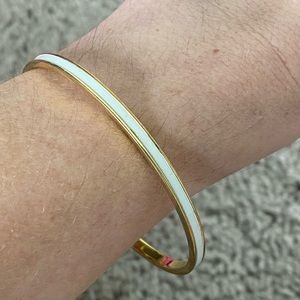 Money Gold/White Bangle